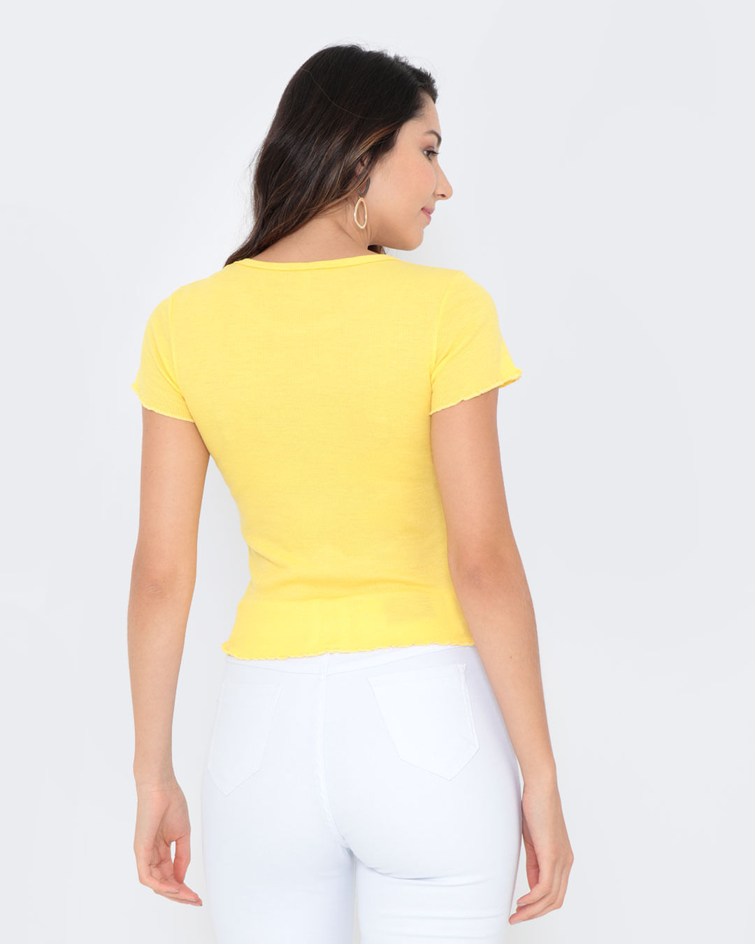 Blusa-Canelada-Frufru-Amarela