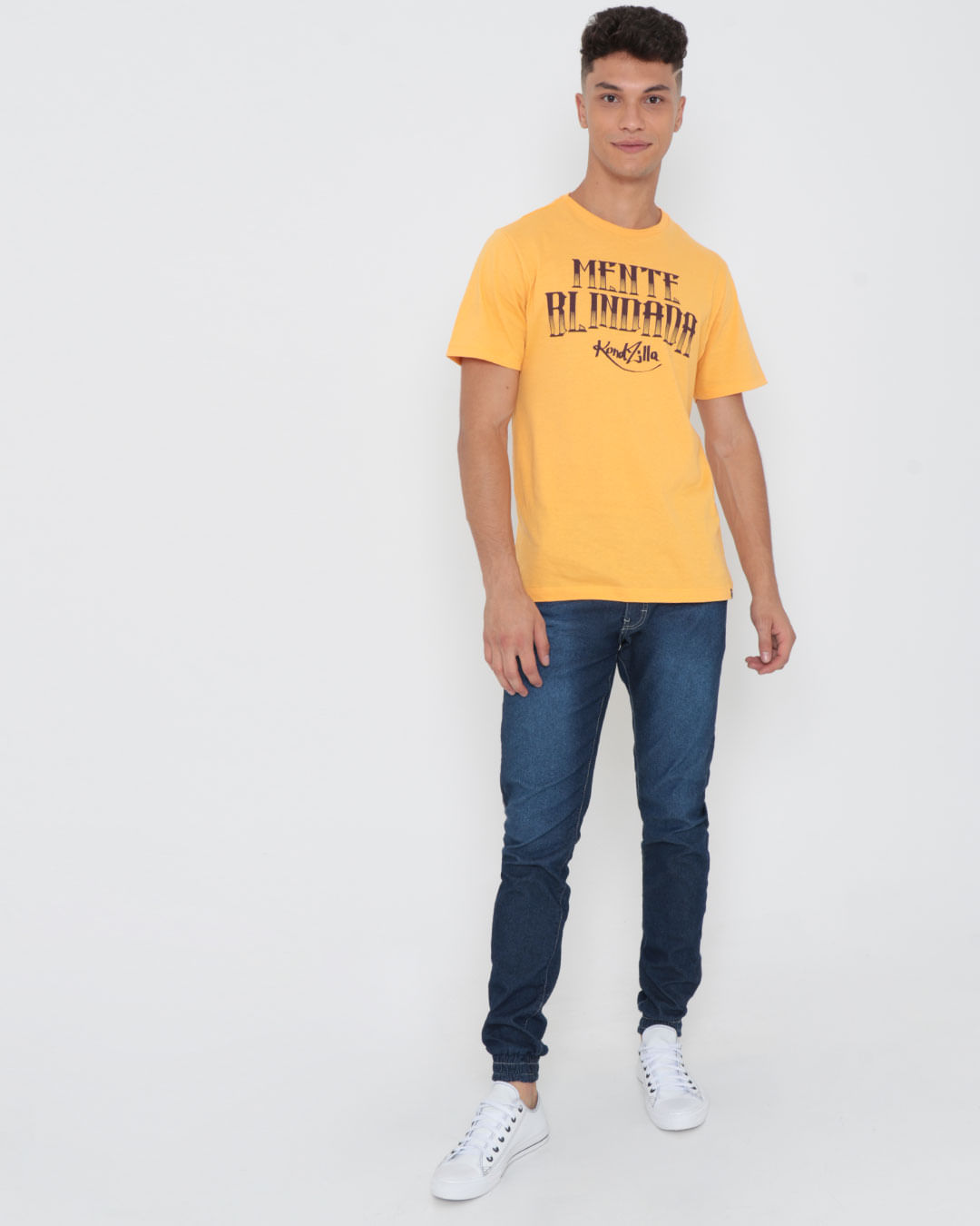 Calca-Jeans-Masculina-Jogger-Estonada-Azul-Escuro