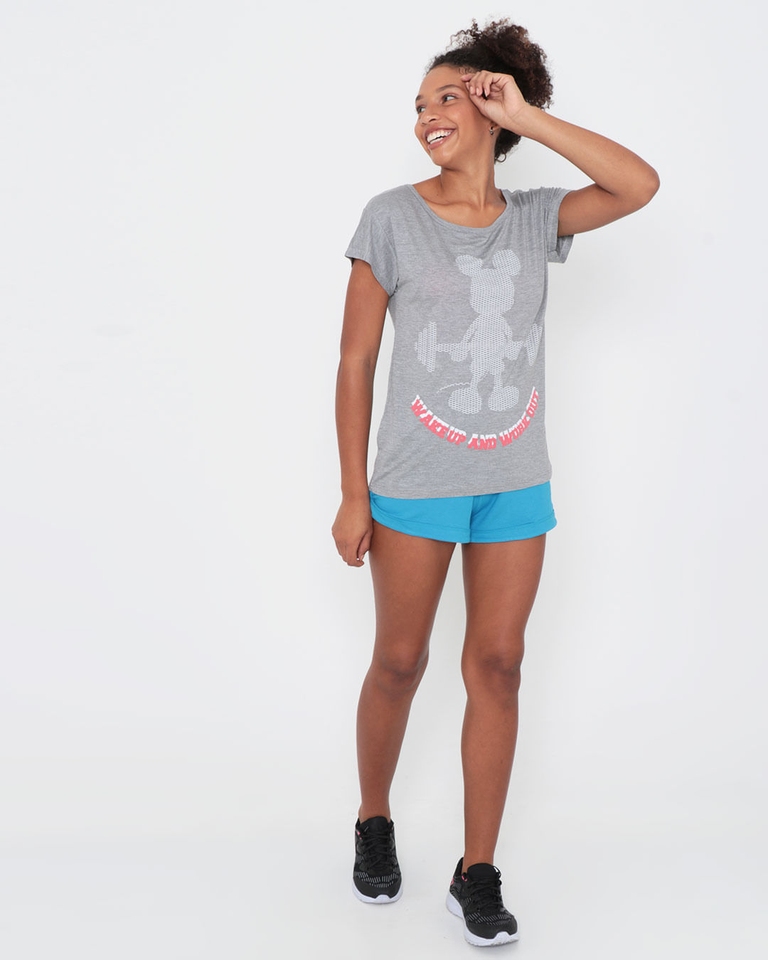 Short-Fitness-Moletinho-Azul