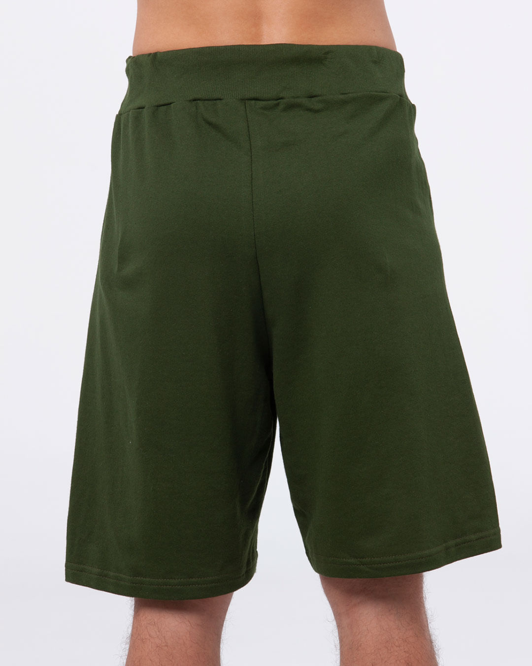 Bermuda-Moletom-Cordao-Verde