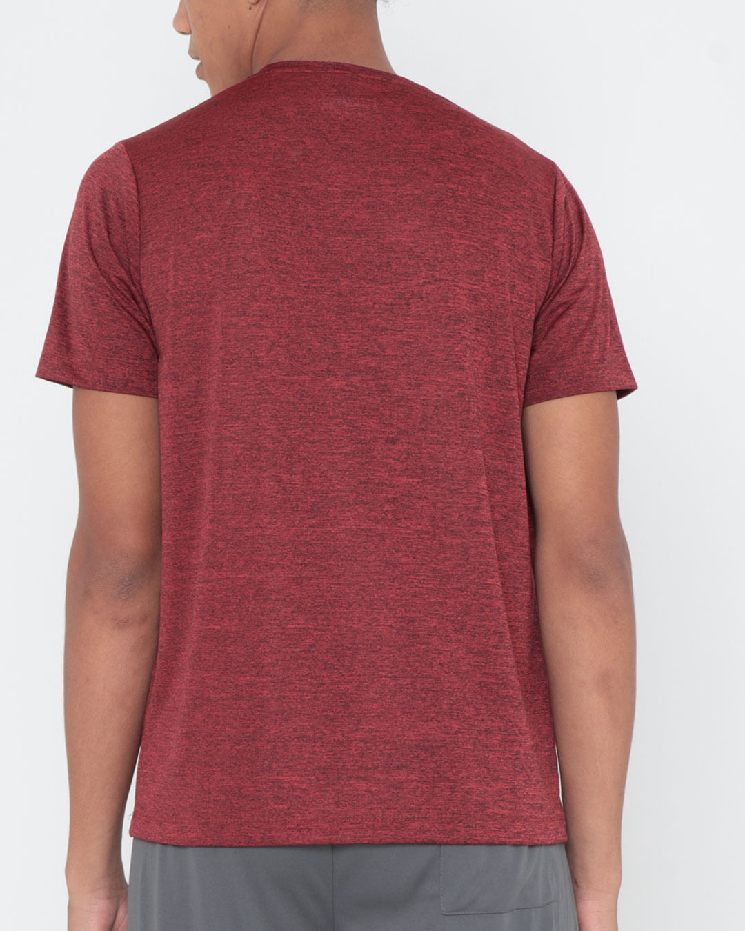 Camiseta-Manga-Curta-Fitness-Rajada-Vinho