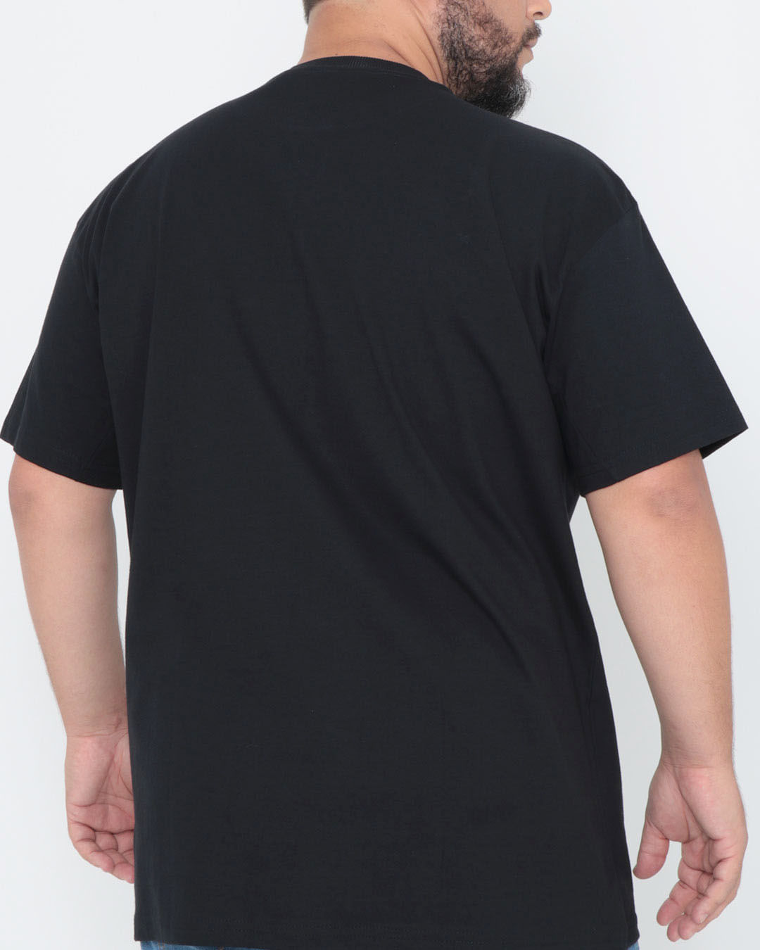 Camiseta-Plus-Size-Manga-Curta-Fatal-Preta
