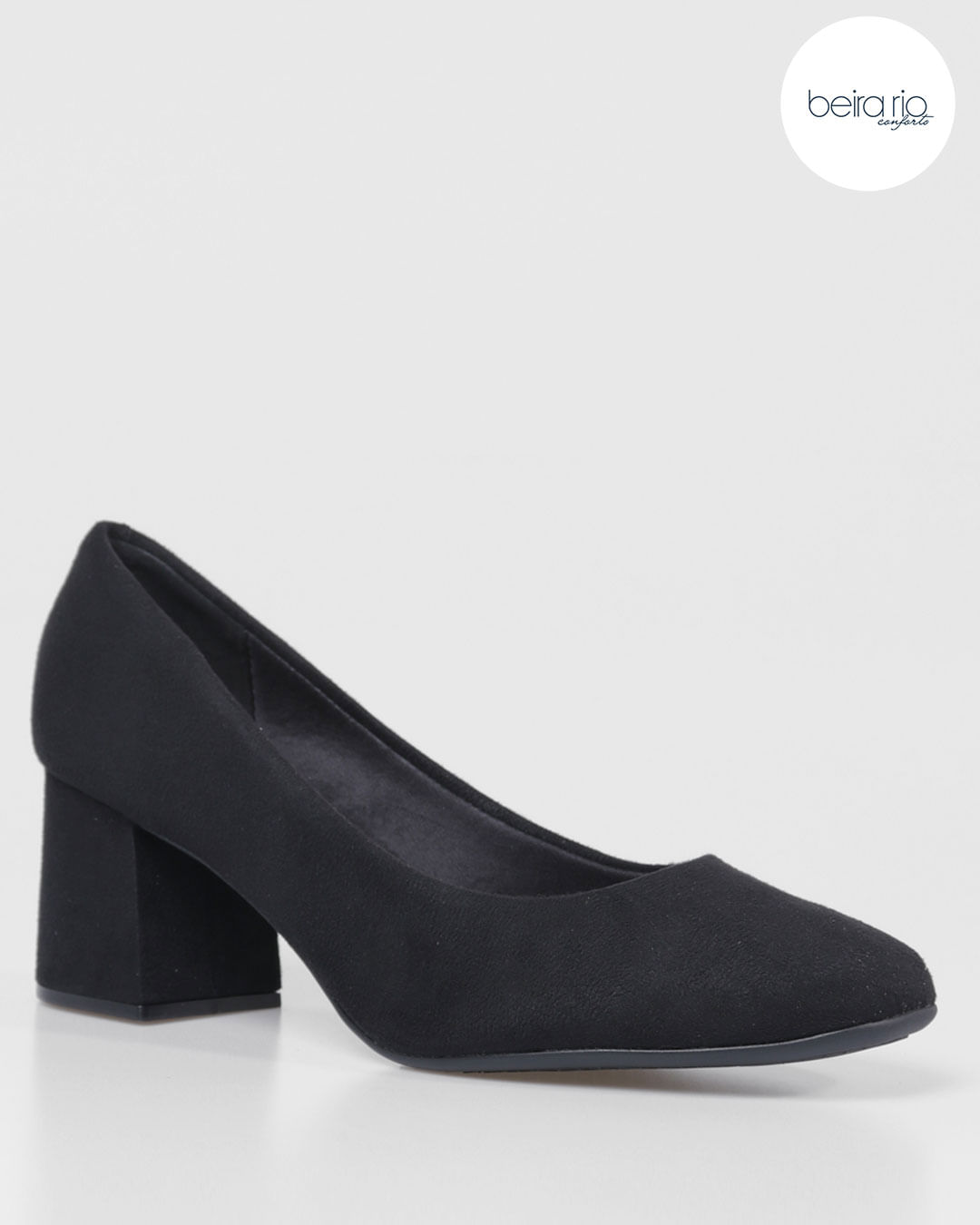 Sapato-Scarpin-Salto-Baixo-Beira-Rio-Preto