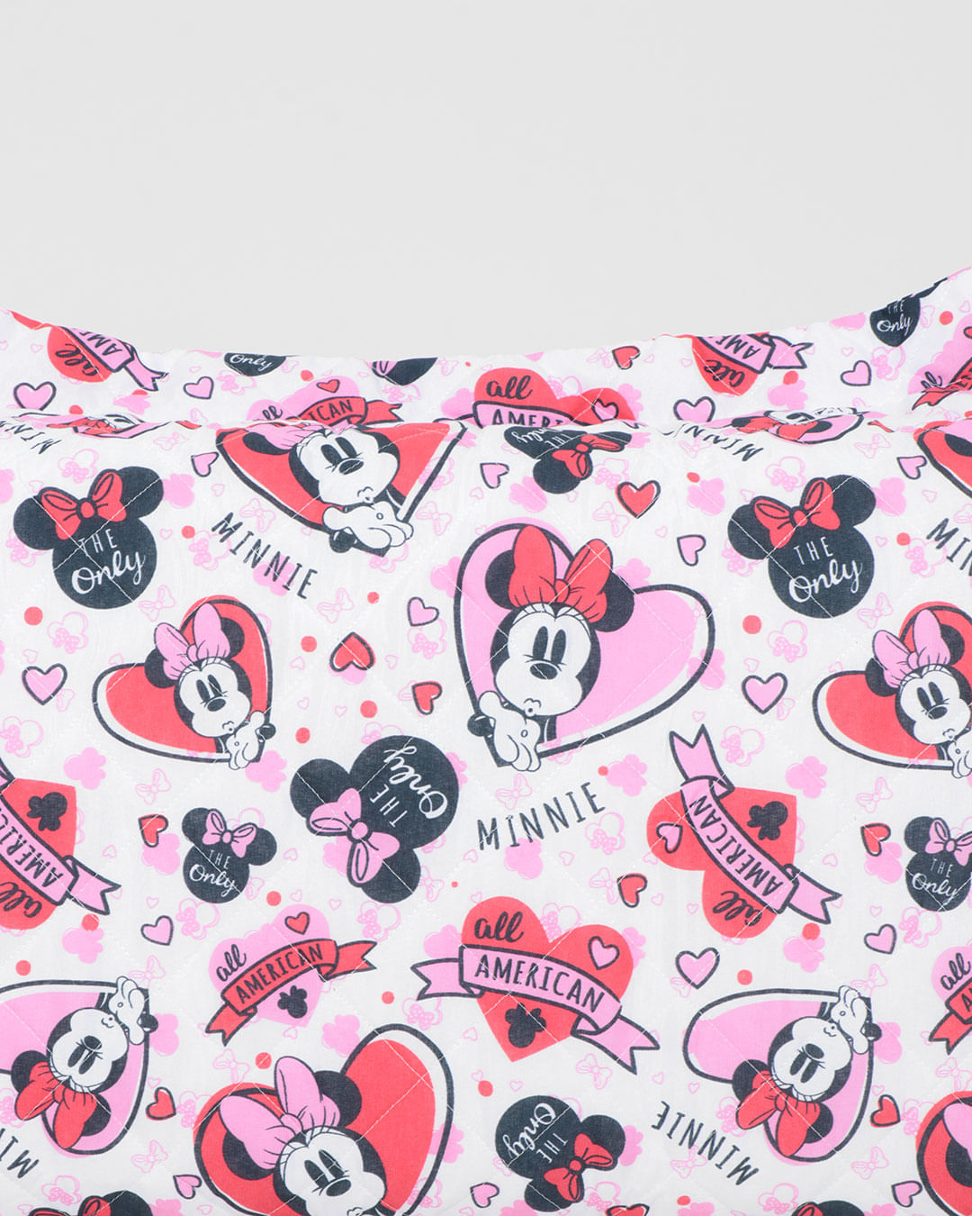 Porta-Travesseiro-Matelasse-Estampado-Minnie-Rosa