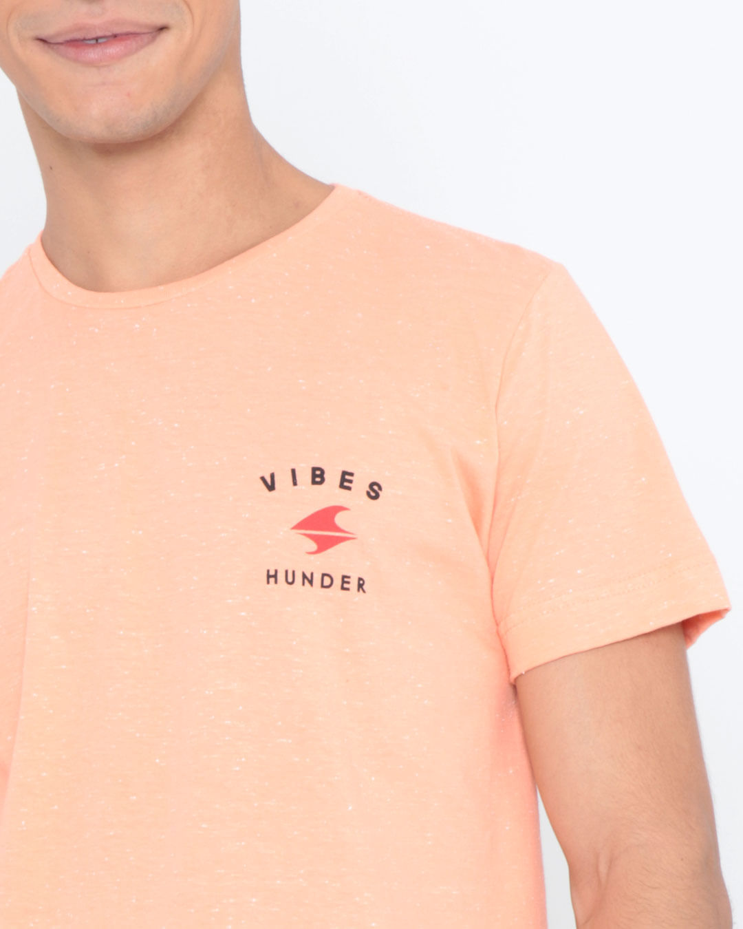 Camiseta-Botone-Estampa-Tucano-Laranja