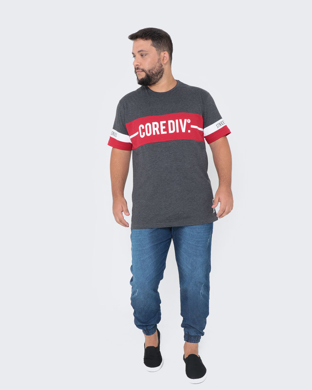 Calca-jeans-Masculina-Plus-Size-Jogger-Azul