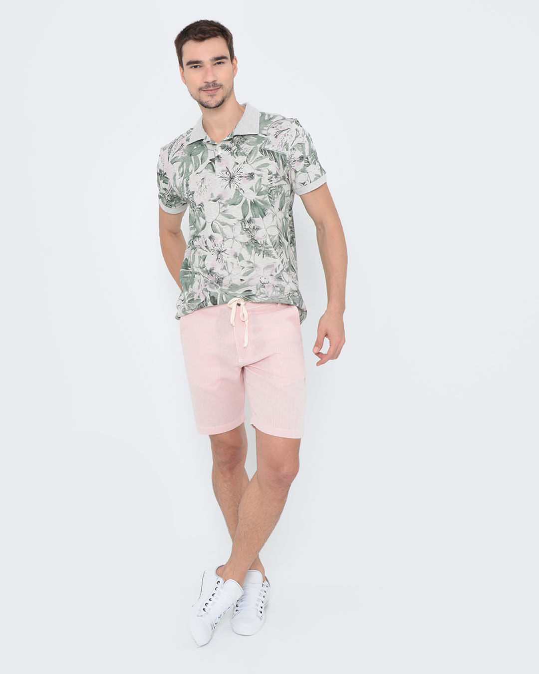 Bermuda-Masculina-Cordao-Rosa