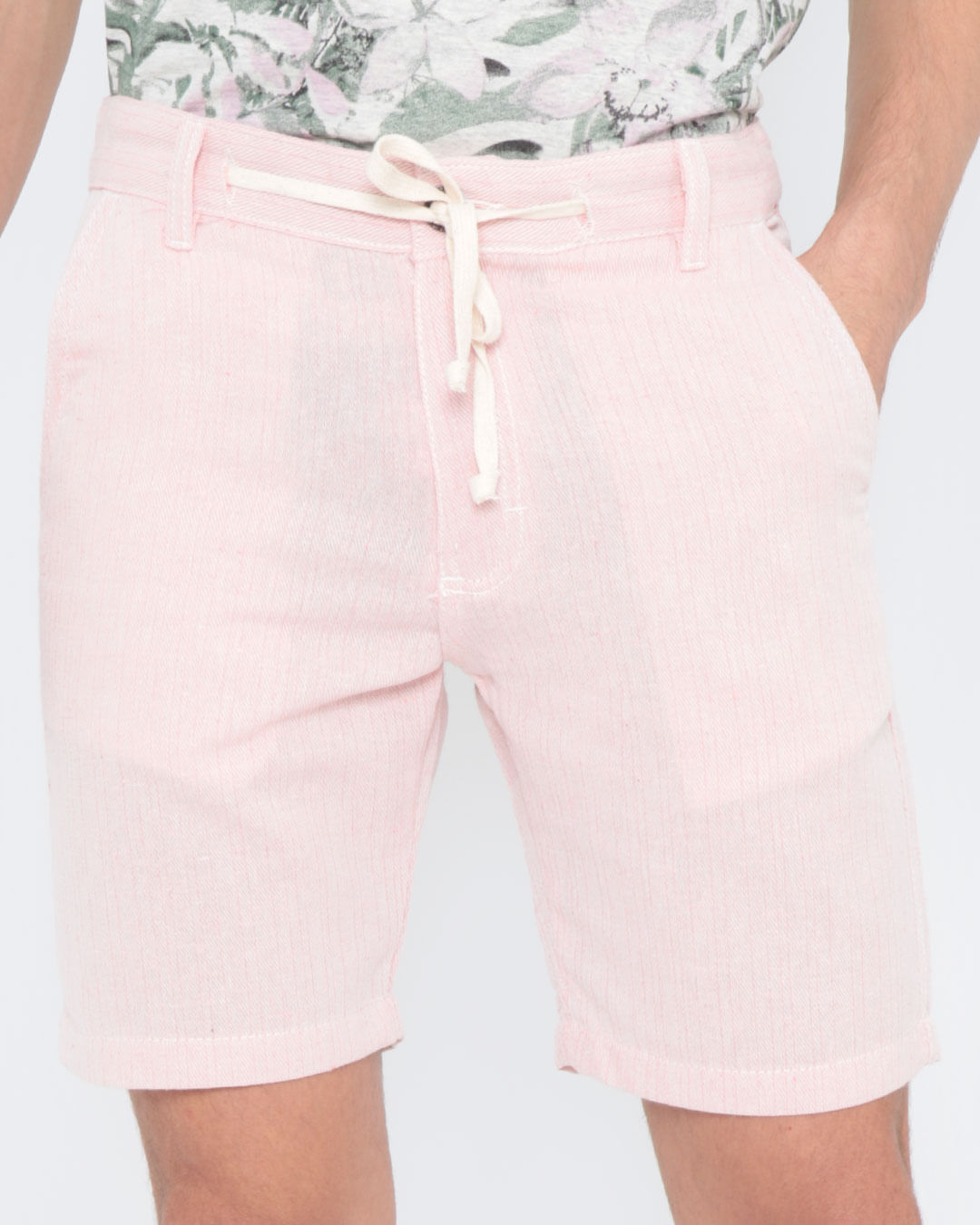 Bermuda-Masculina-Cordao-Rosa