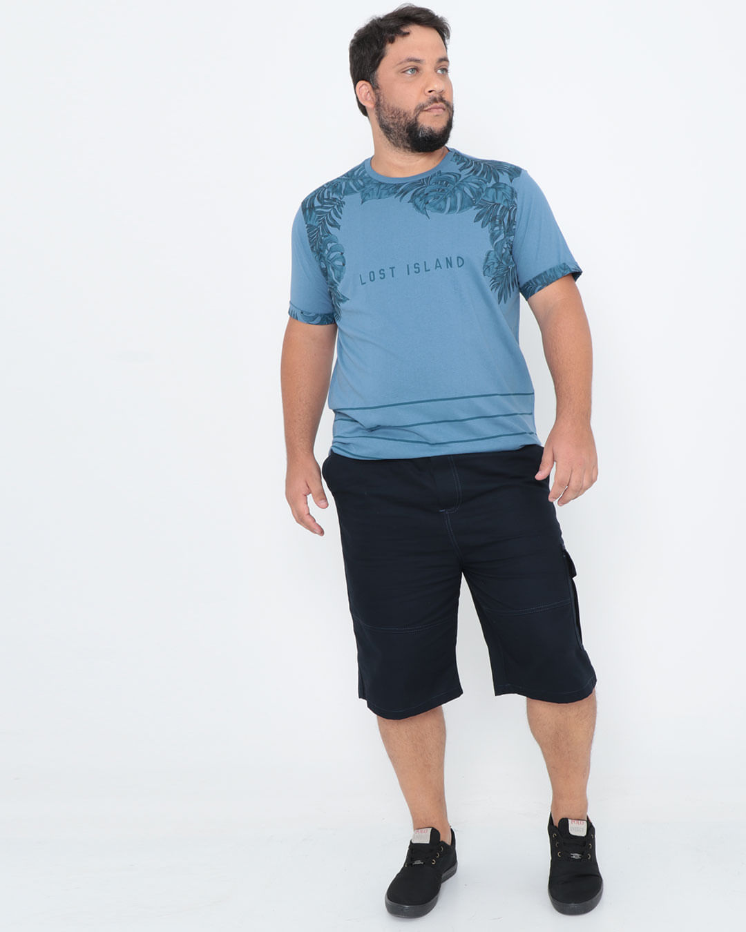 Camiseta-Plus-Size-Escrita-E-Estampa-Azul