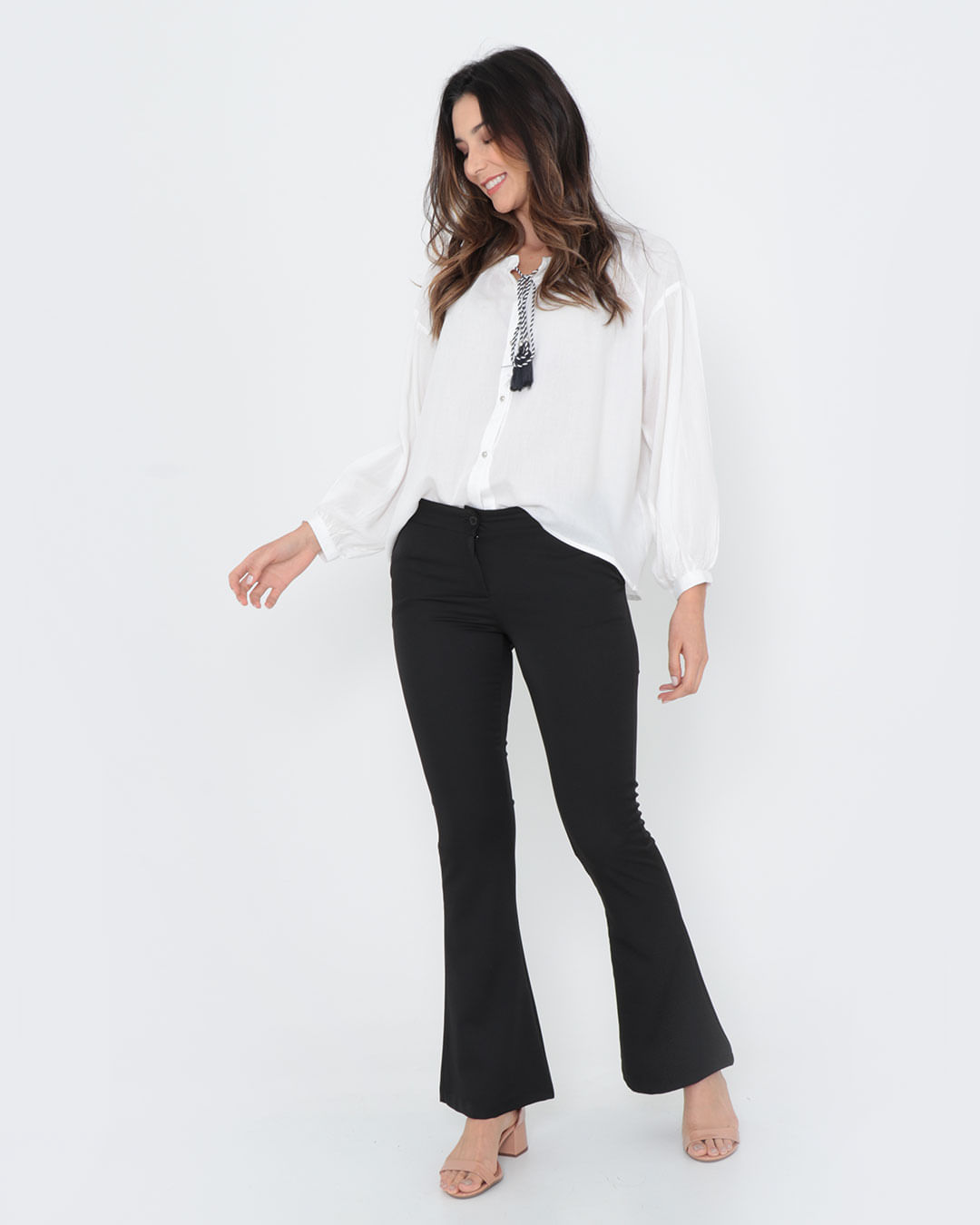 Calca-Feminina-Social-Flare-Preta
