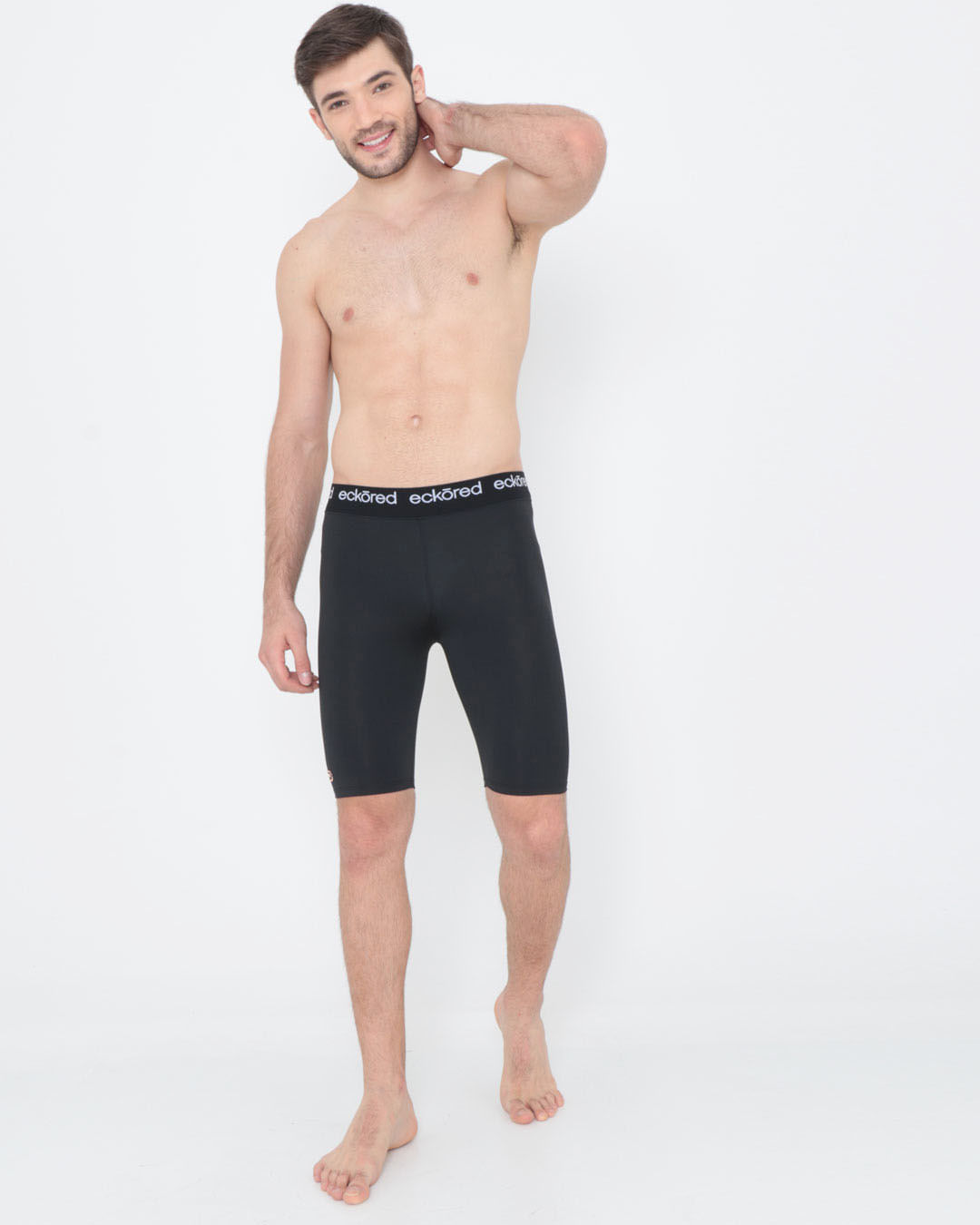 Short-Fitness-Ciclista-Basico-Preto