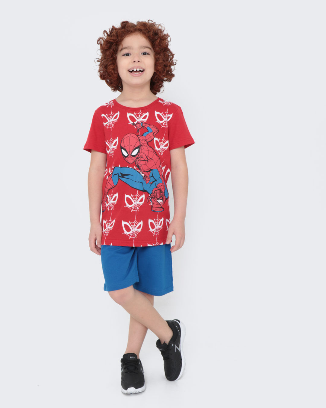 Conjunto-Infantil-Homem-Aranha-Marvel-Vermelho