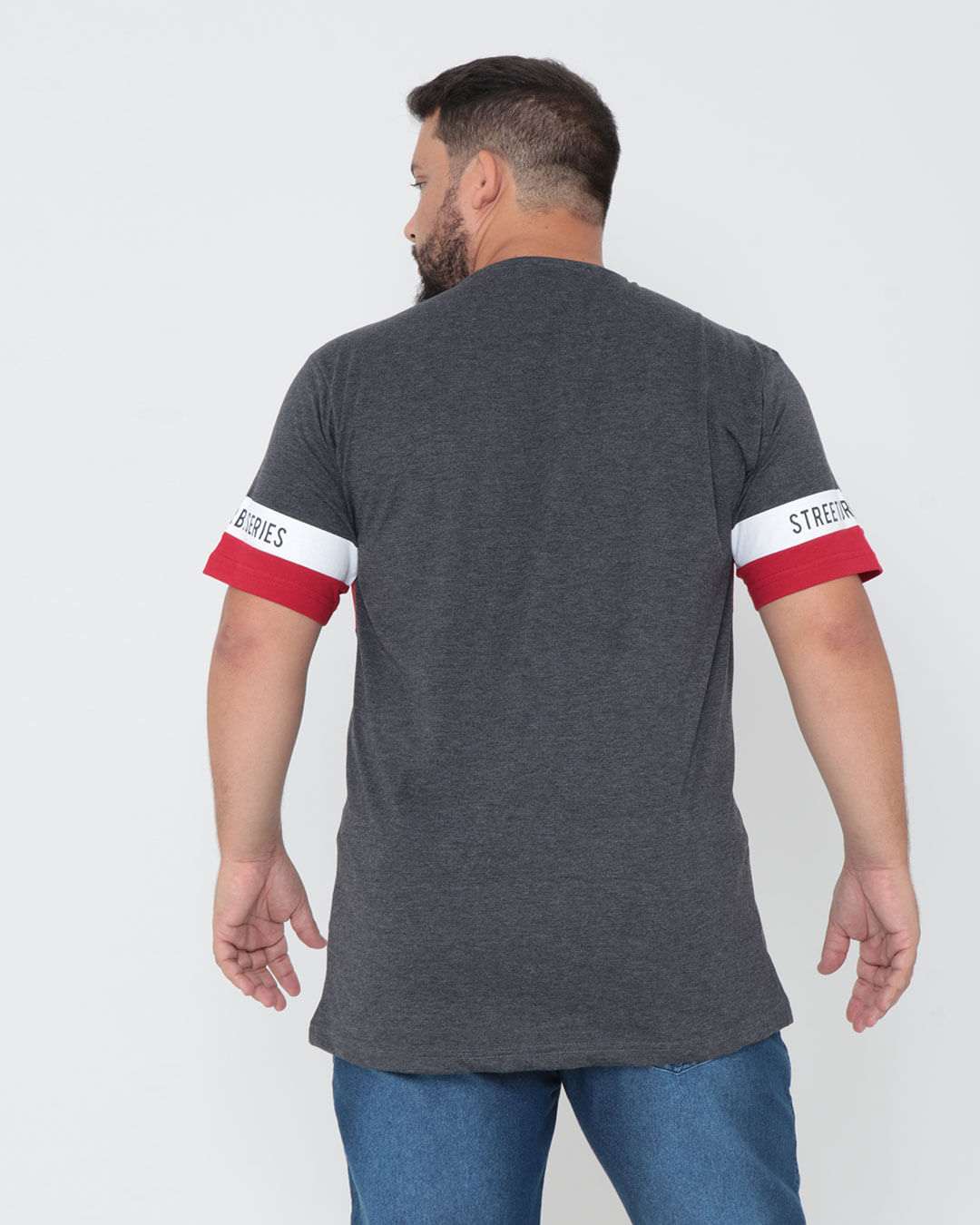 Camiseta-Plus-Size-Cinza-Escuro