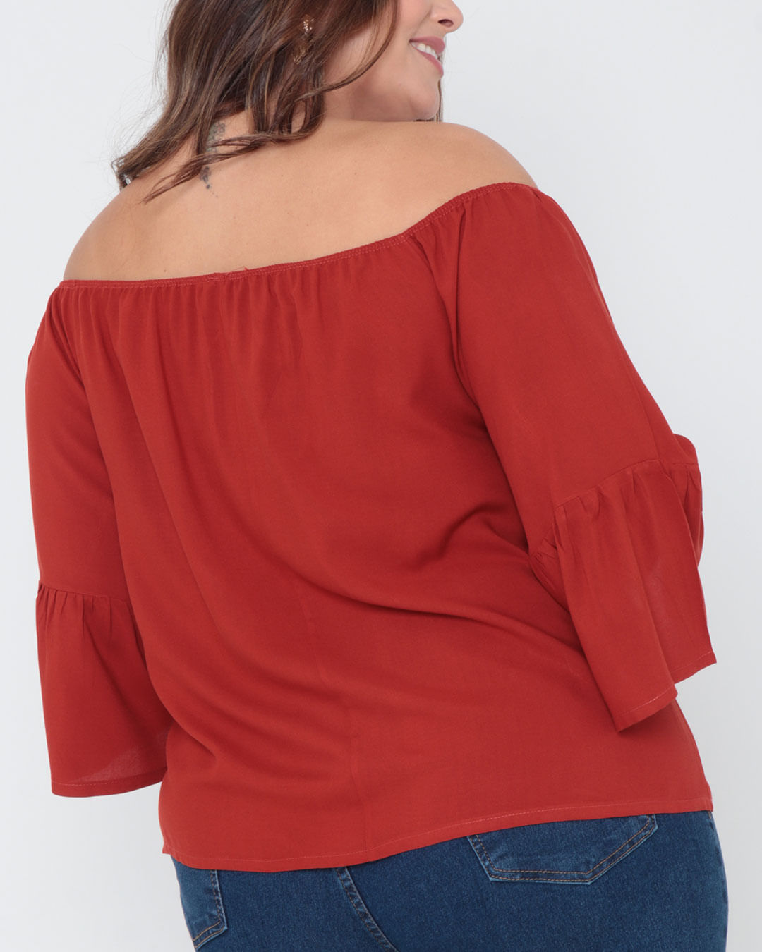 Blusa-Plus-Size-Ciganinha-Terracota