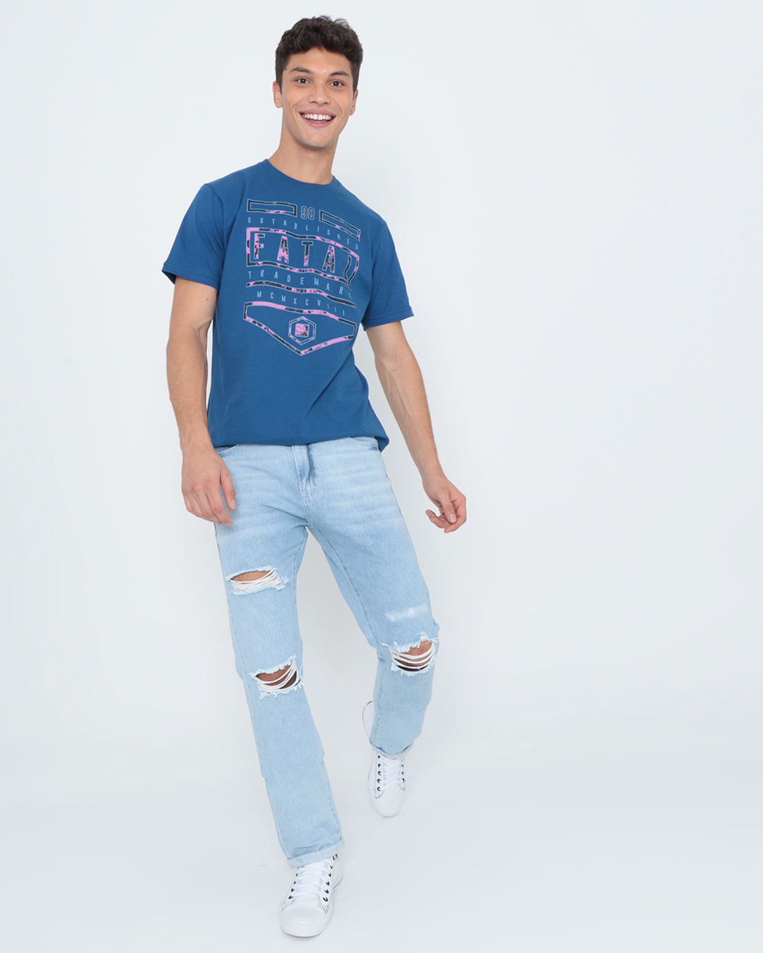 Camiseta-Estampada-Fatal-Azul
