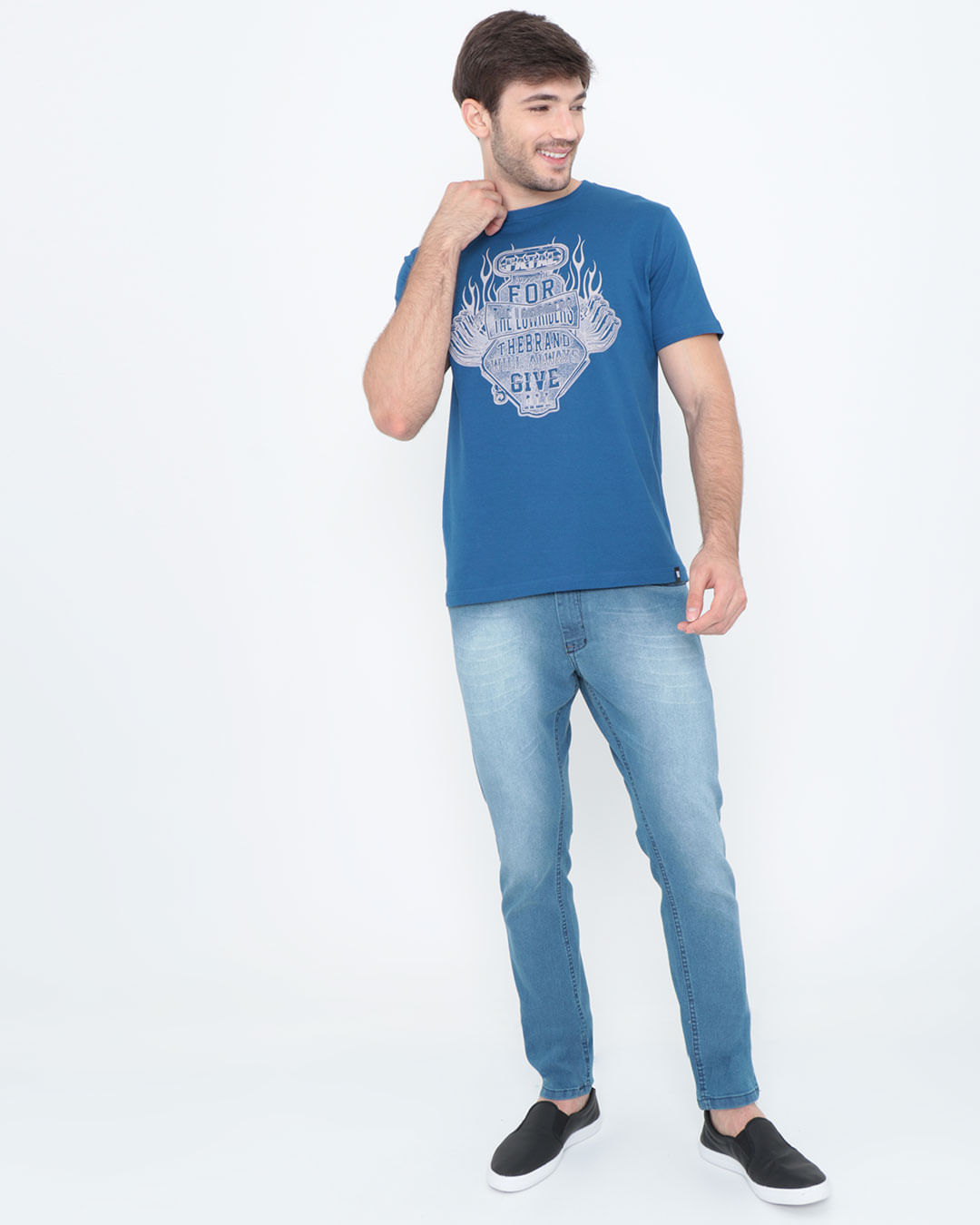 Camiseta-Estampada-Fatal-Azul-Escuro
