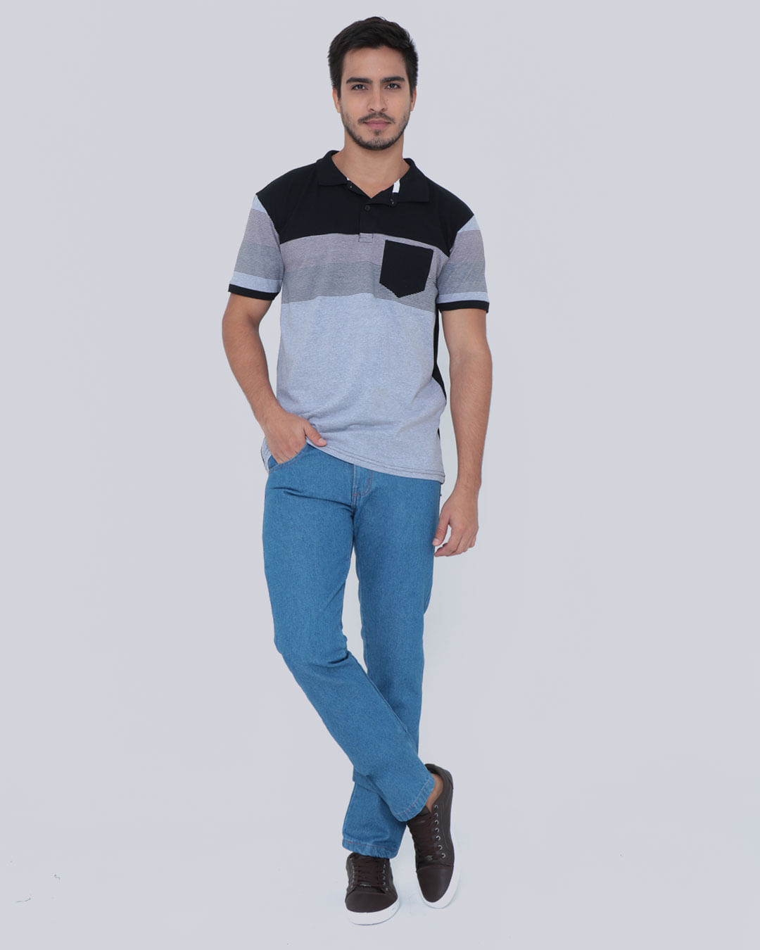 Polo-Ib9725-Listrada-Cbolsopgg---Preto