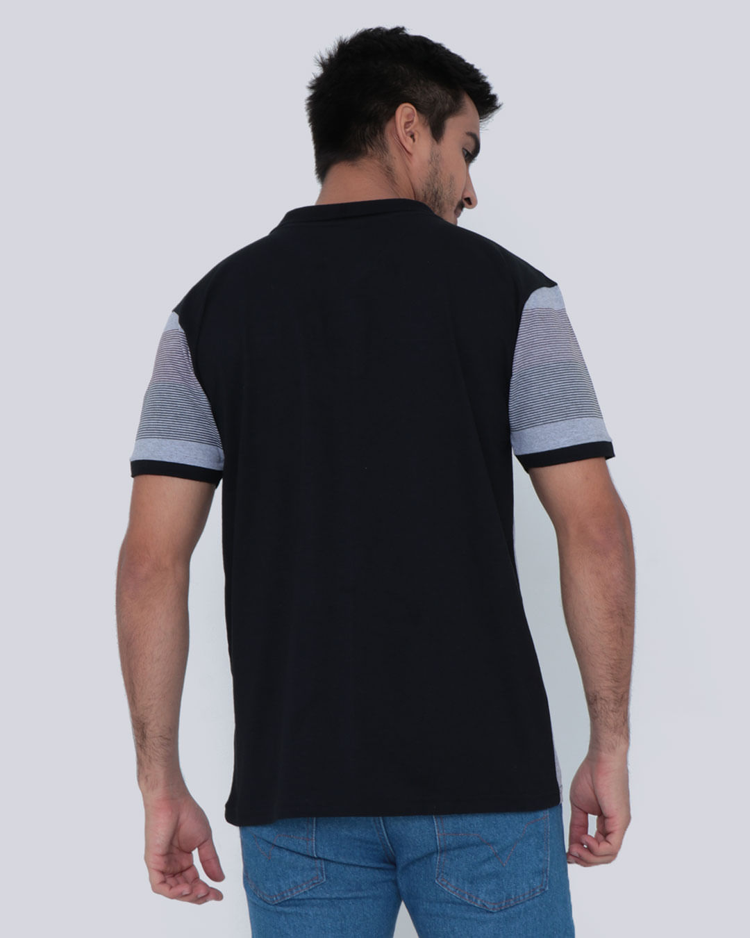 Polo-Ib9725-Listrada-Cbolsopgg---Preto