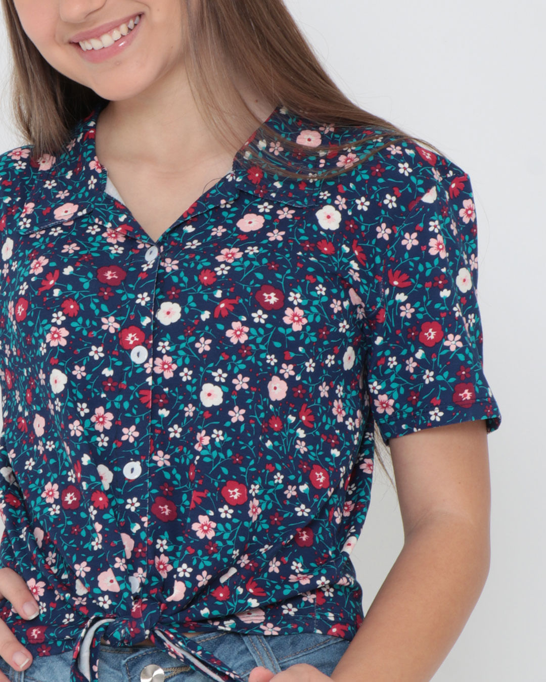 Blusa-3219-Camisa-Floral-Mc-F1016---Azul-Floral