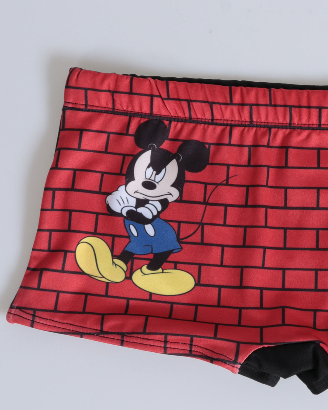 Sunga15720-Verm-Mickey-Tijolos-Info-410---Vermelho-Medio