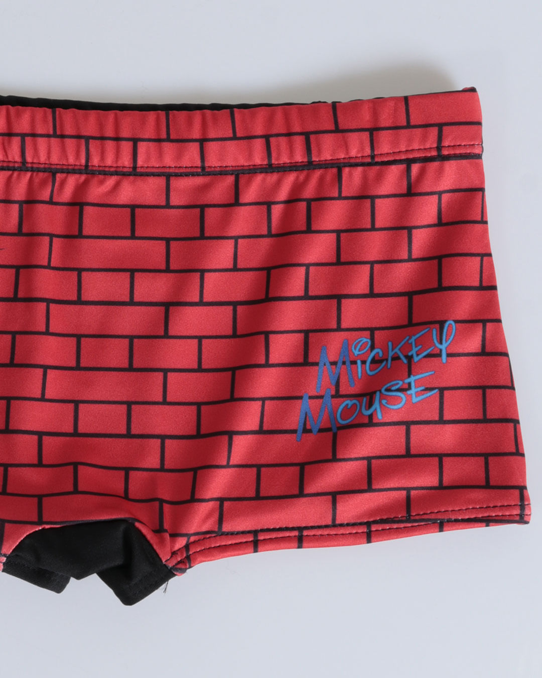 Sunga15720-Verm-Mickey-Tijolos-Info-410---Vermelho-Medio