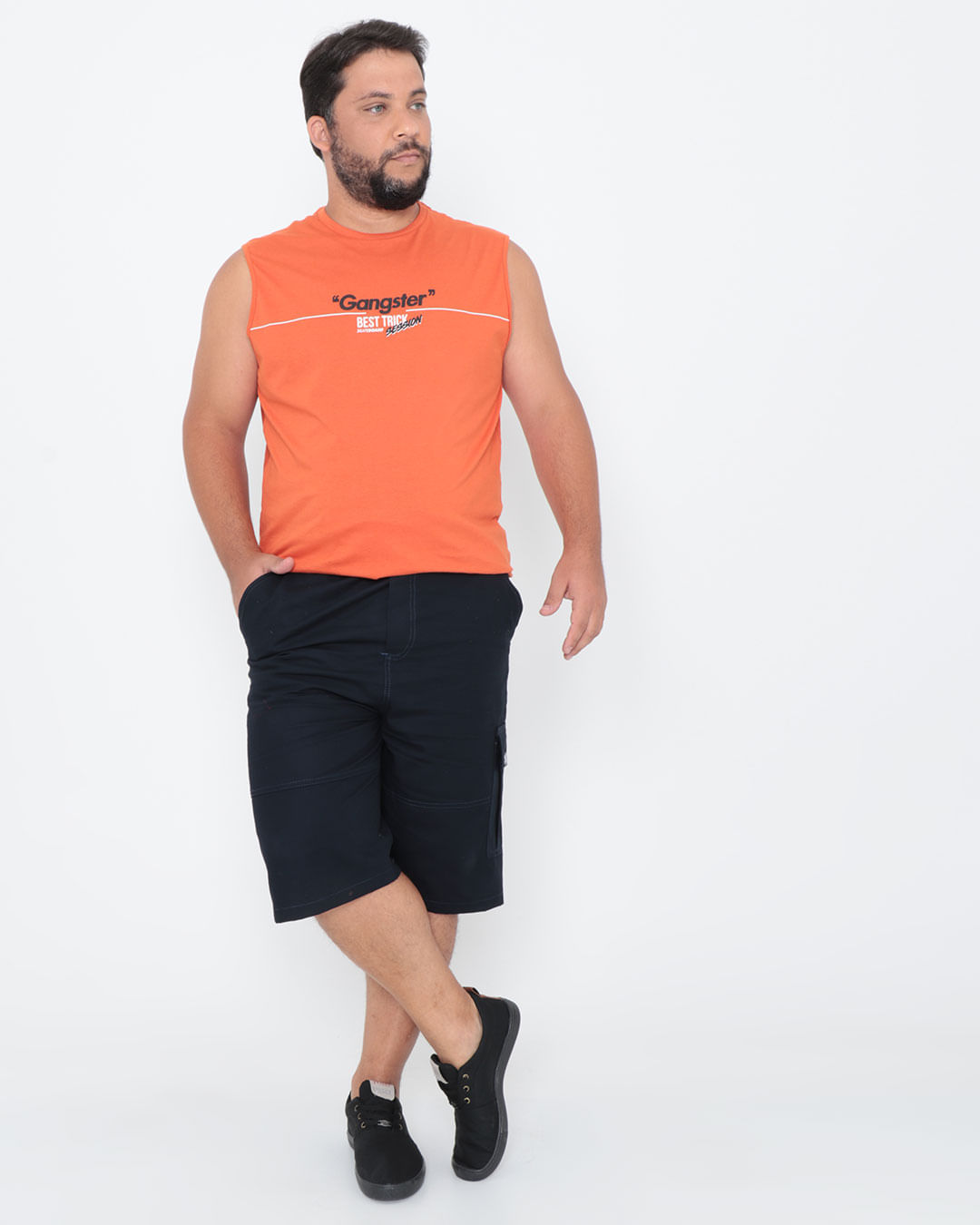 Bermuda-Sarja-Masc-Cargo-Color-Tg---Marinho