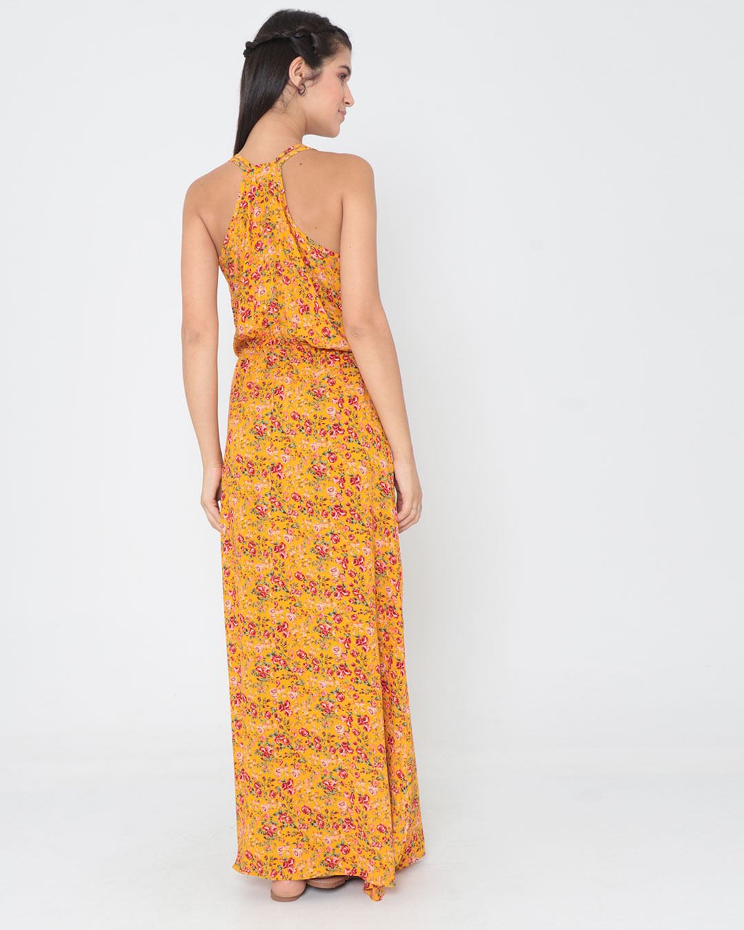 Vestido-6745re-Longo-Estampado---Mostarda--Floral