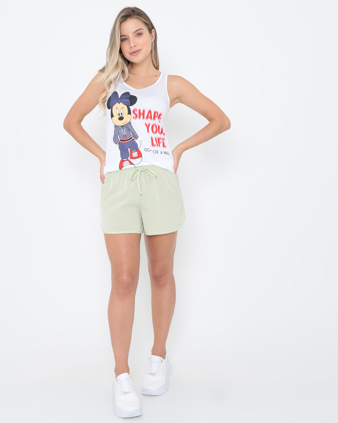 Shorts-Tec-Plano-Liso--214001---Verde-Claro