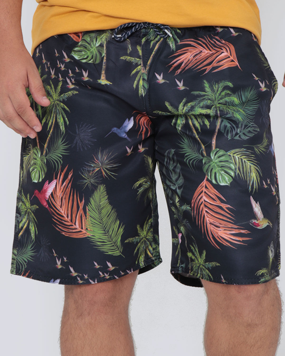 Bermuda-Sortida-Cos-Elastico-Plus-G1g3---Marinho-Floral