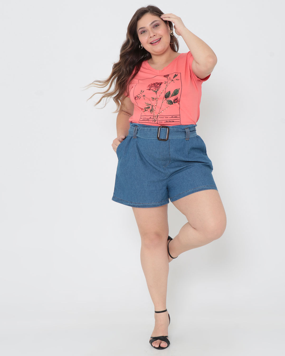 Blusa-1893-Quadro-Flor---Laranja-Claro