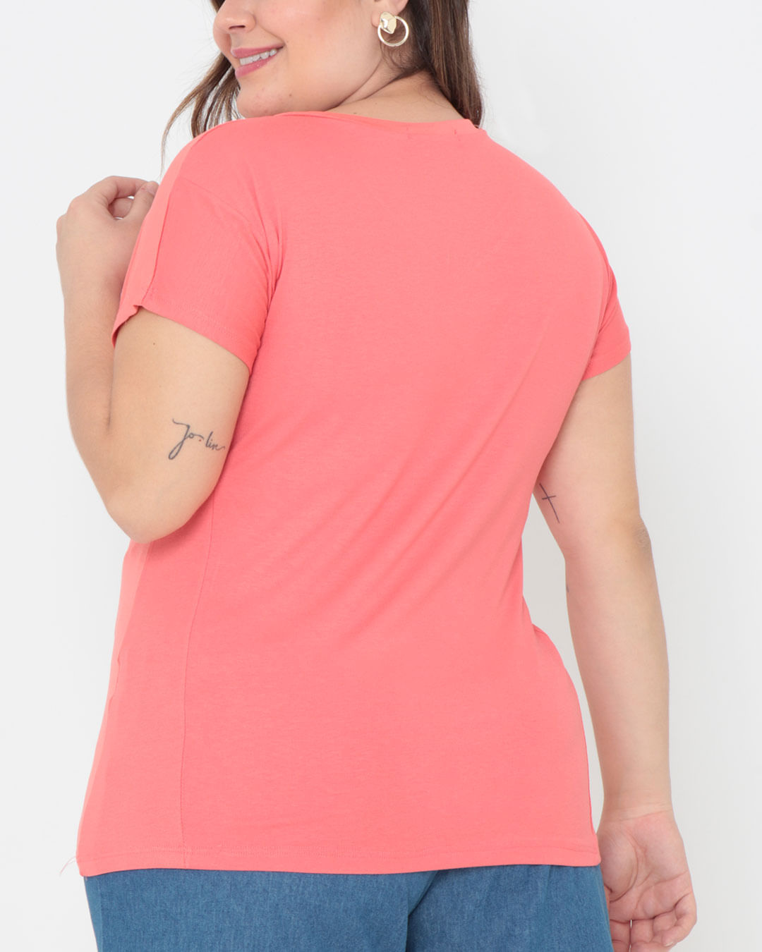 Blusa-1893-Quadro-Flor---Laranja-Claro