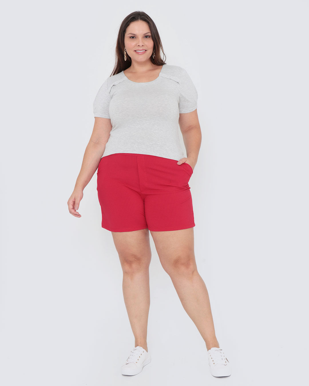 Short-7023-Canelado---Vermelho-Medio