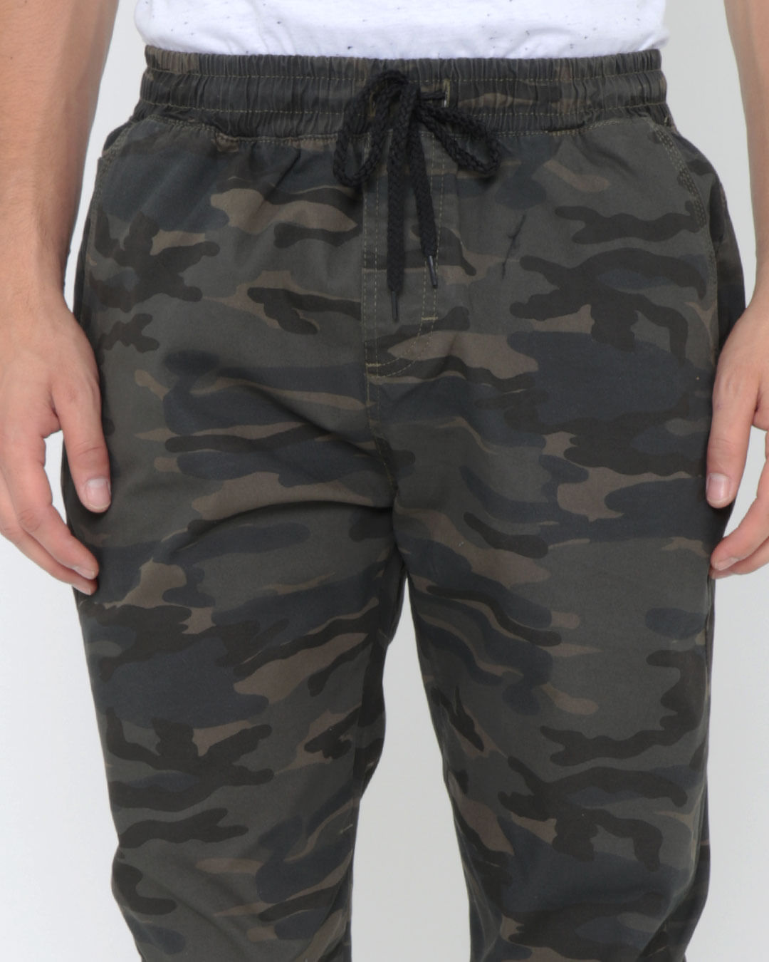 Calca-788-Sarja-Jogger-Jv---Verde-Escuro