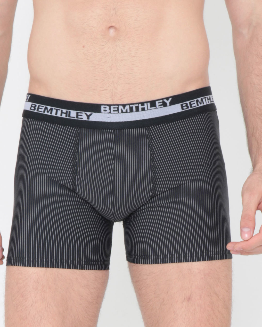 Cueca-0592-Boxer-Risca-De-Giz---Preto-Listrado
