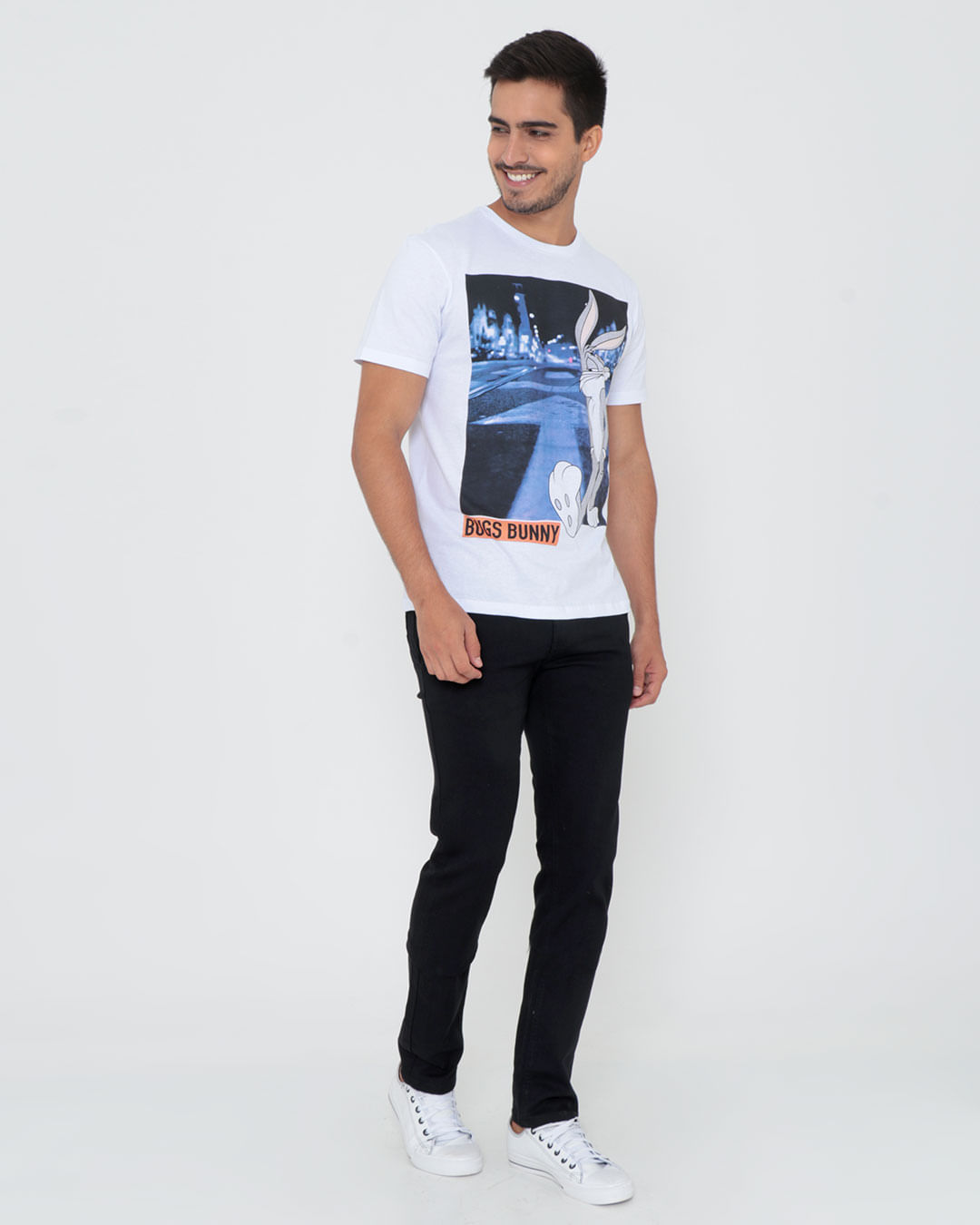 Camiseta-Trw121117-Looney-Tunes---Branco