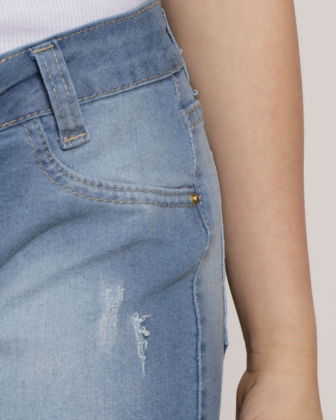 Shorts-1052-Jeans-B-Desfiad-Fem-1016---Blue-Jeans-Claro