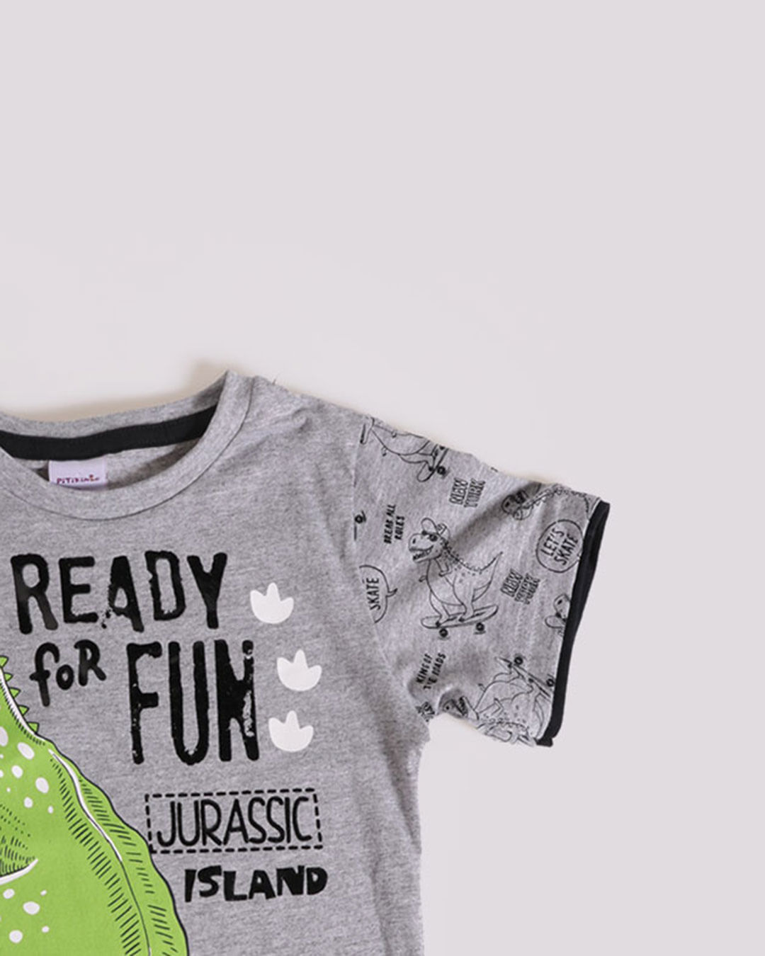 Camiseta-Mc-Tro564-Dino-Masc-13---Cinza-Claro