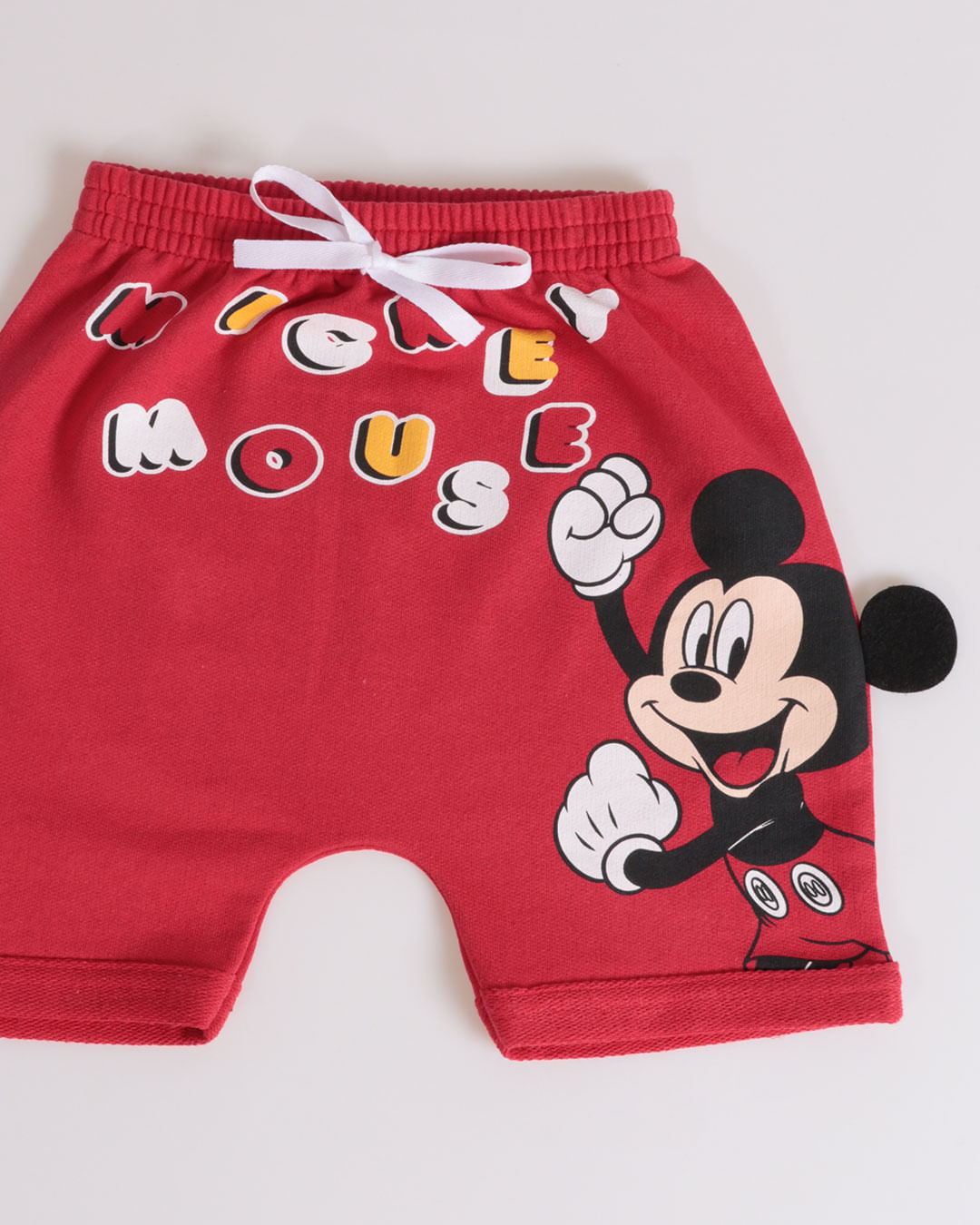 Bermuda-Trol034-Mickey-Ver-M13---Vermelho-Medio