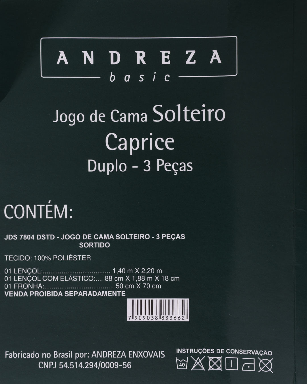 Jogo-De-Cama-Solteiro-Caprice---3-Pecas---Branco-Xadrez