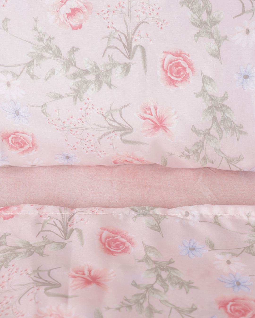 Jogo-De-Cama-Solteiro-Caprice---3-Pecas---Rosa-Floral