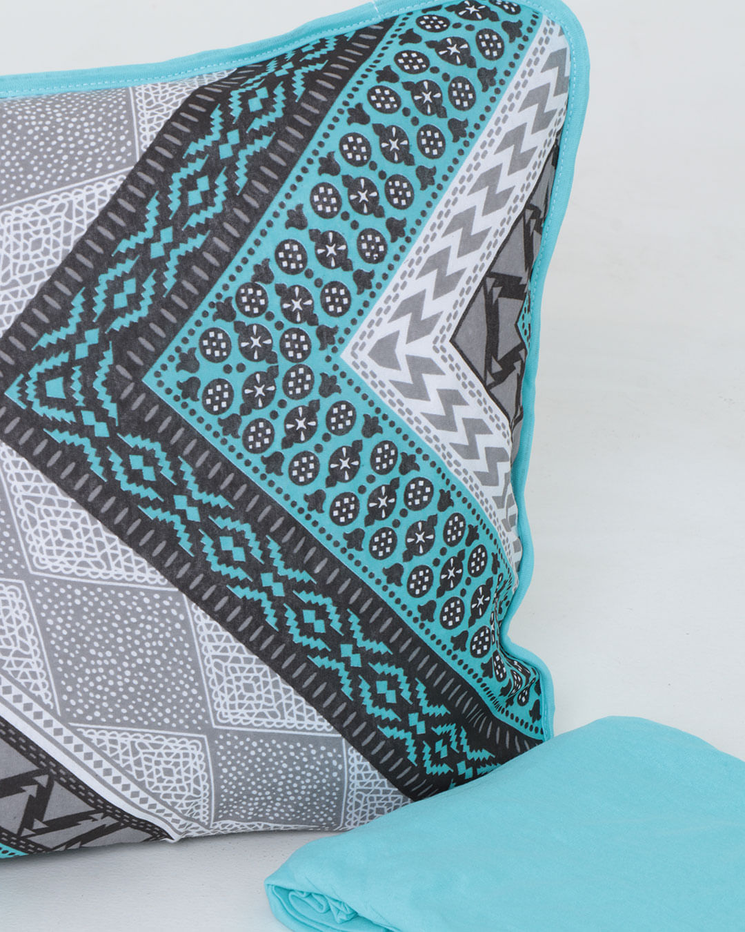 Jg-De-Cama-Solteiro-Slim-2-Pcs---Azul-Claro
