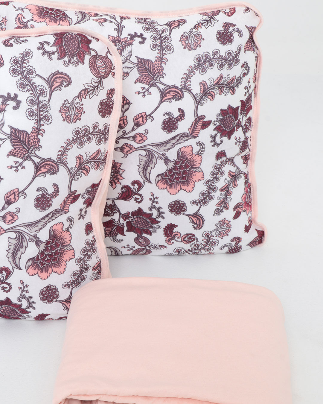 Jg-De-Cama-Casal-Slim-3-Pcs---Rosa-Claro