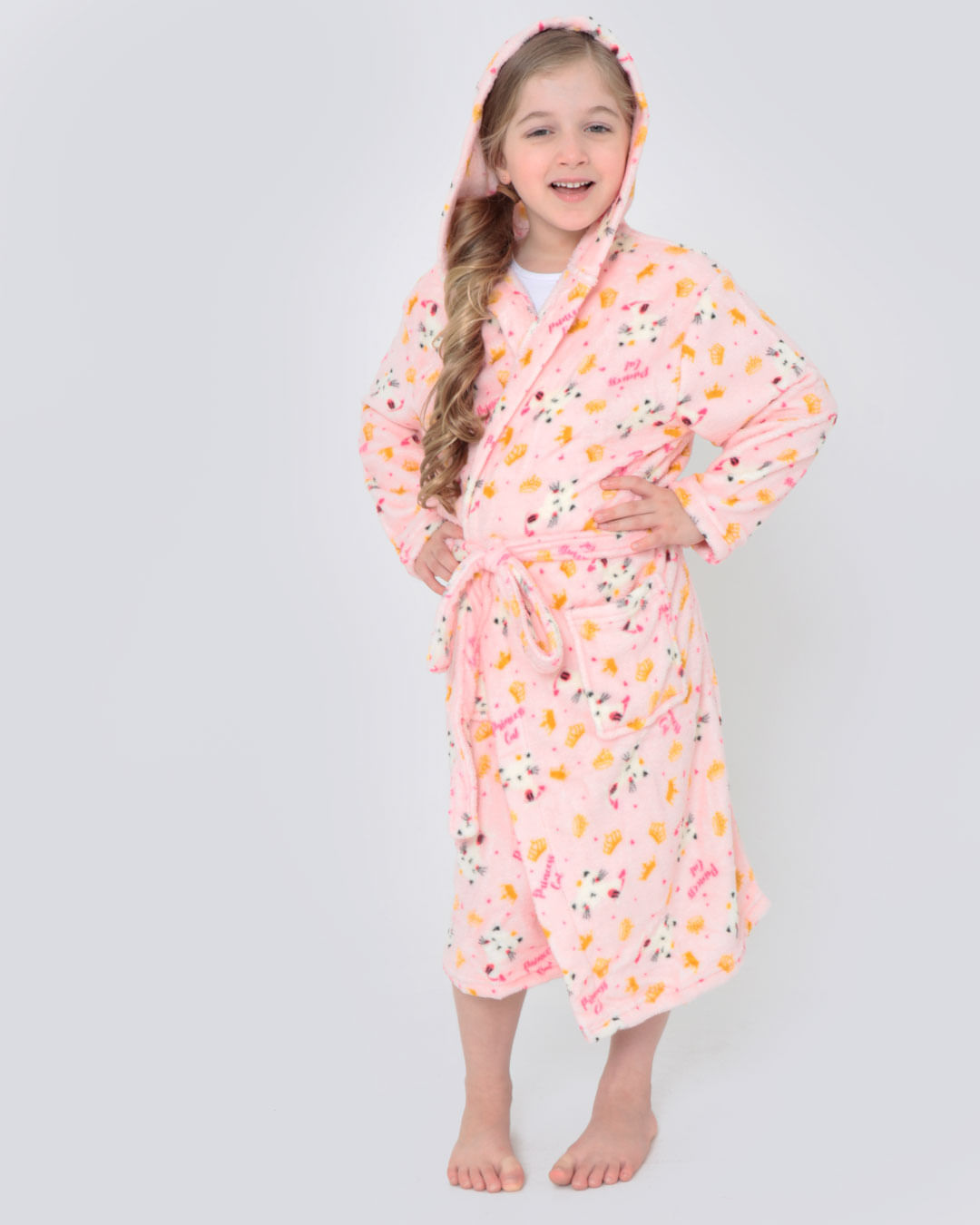 Roupao-Flannel-Infantil-C-Capuz---Rosa-Claro