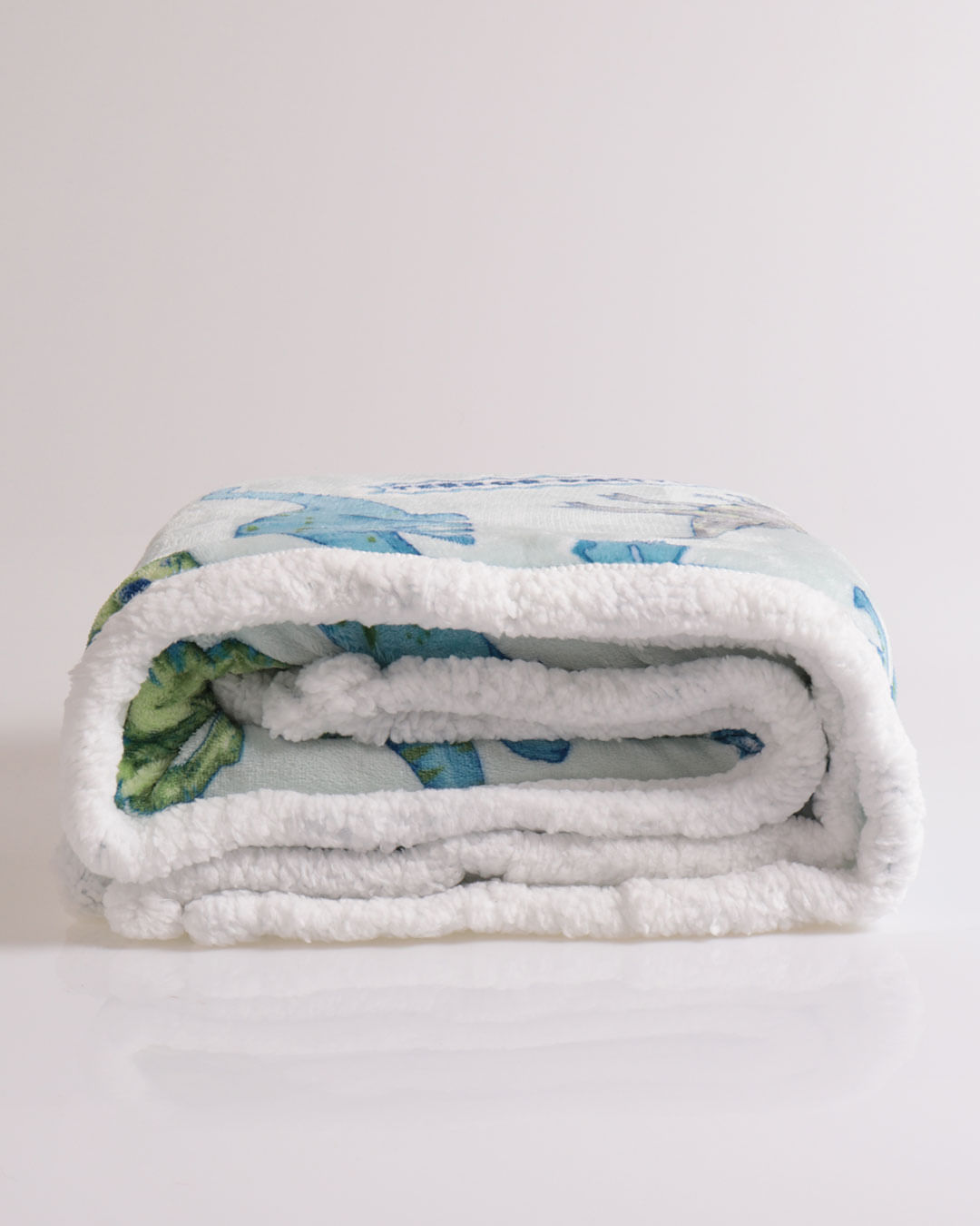 Manta-Flannel-Com-Sherpa-Infantil---Azul-Claro