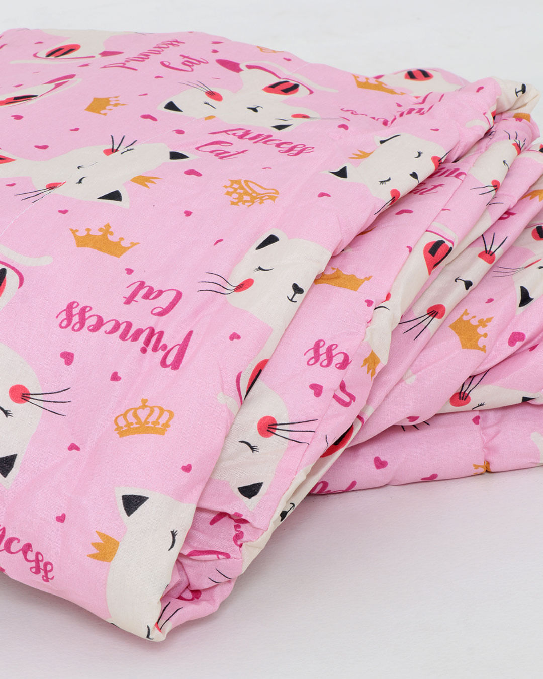 Edredom-Solt-Princess-Cat-Rosa---Rosa-Claro