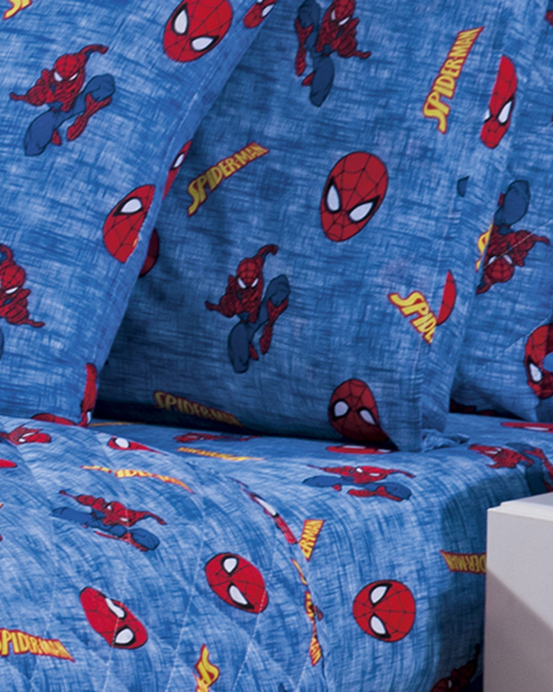 Jg-Cama-Solt-Spider-Teia---2-Pcs---Azul-Medio