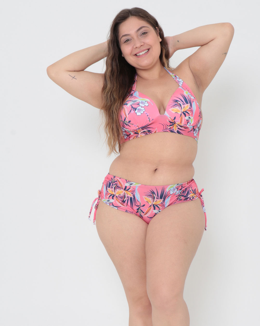 Calc-Tg-14107-Amar-Lat-Est-Floral---Rosa-Floral