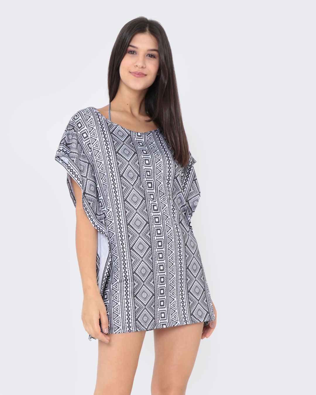 Saida-Praia-5752-Vestido-Estampado---Preto-Geometrico