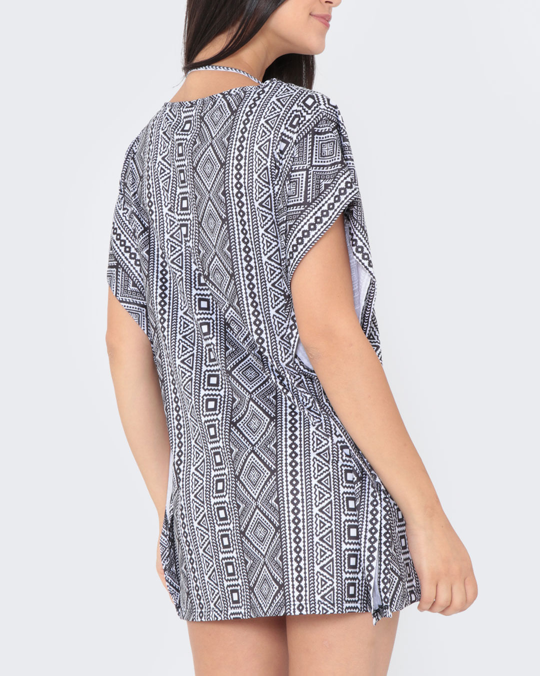 Saida-Praia-5752-Vestido-Estampado---Preto-Geometrico
