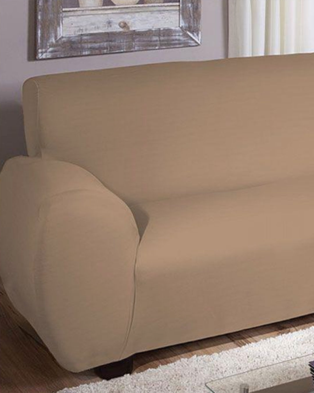 Capa-Para-Sofa-Canelada-3-Lug-Sortida---Bege-Claro